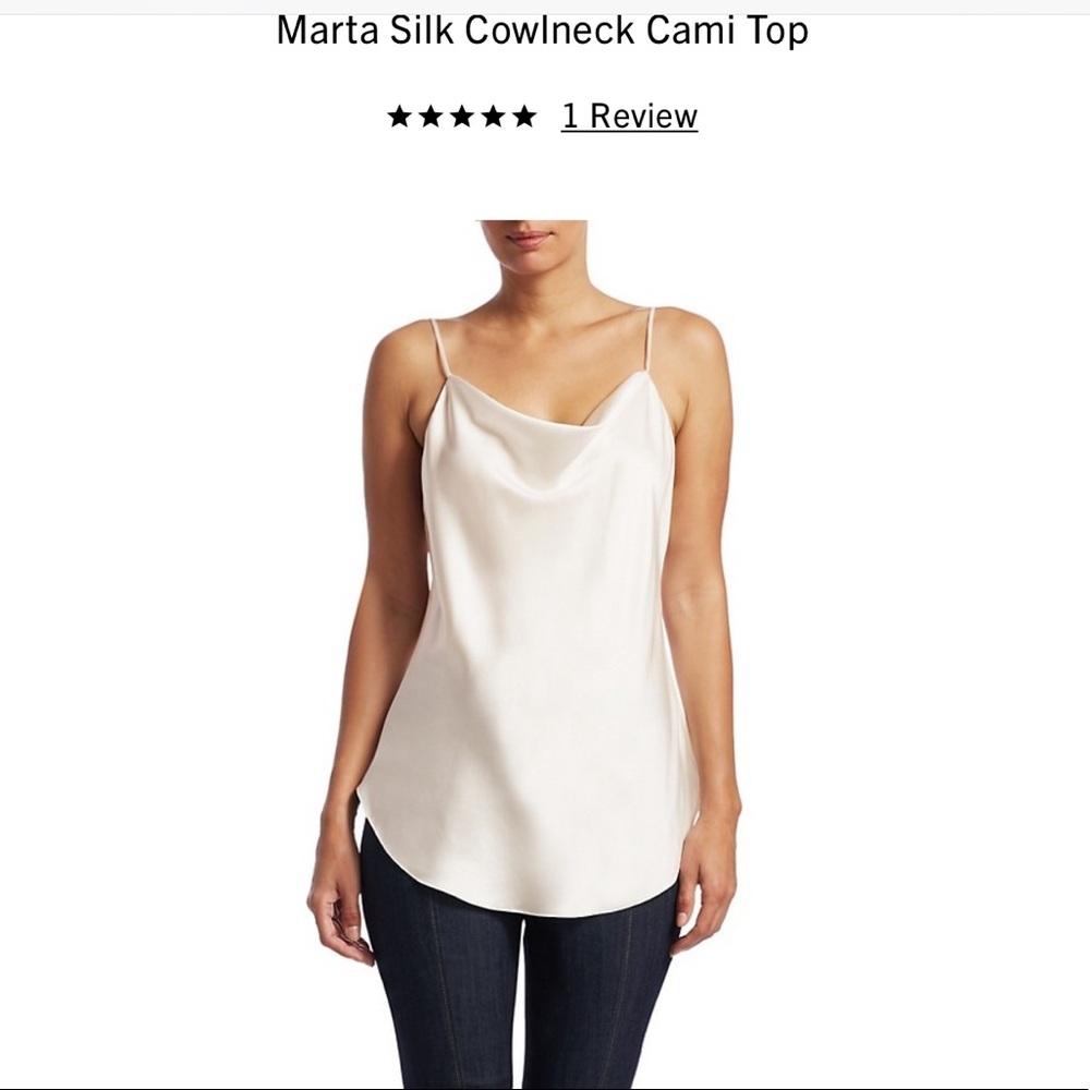Marta silk cowlneck cami top! NWOT NO FLAWS